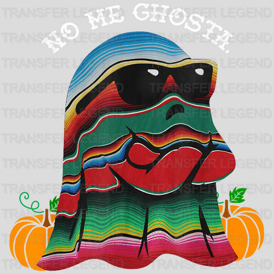 NO ME GHOSTA HALLOWEEN Design - DTF heat transfer - transferlegend