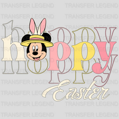 Happy Easter Mickey Bunny Ears Design- DTF heat transfer - transferlegend