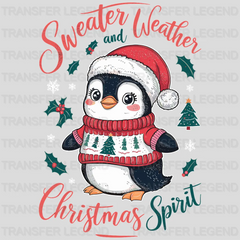 Sweater Wheather Christmas design - DTF Heat Transfer - transferlegend