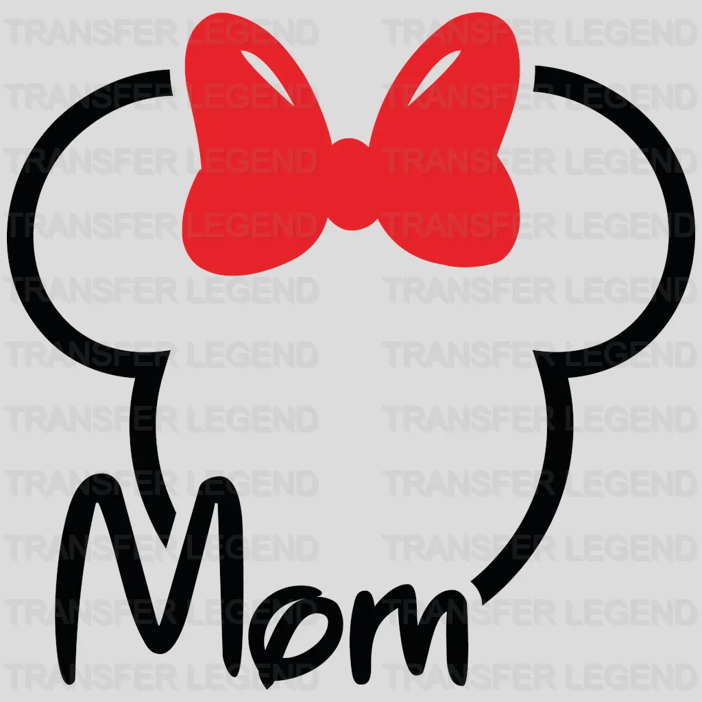 Family Ears Design - DTF heat transfer - transferlegend