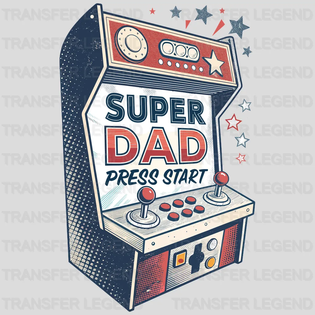 Super Dad Fathers Day Design - DTF Heat Transfers - transferlegend