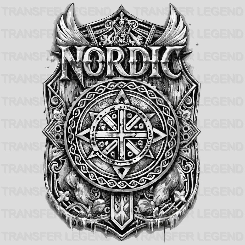 Nordic War Sign Nordic Design - DTF Heat Transfer - transferlegend