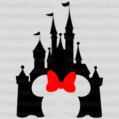 Disney Minnie Head Castle Design - DTF heat transfer - transferlegend