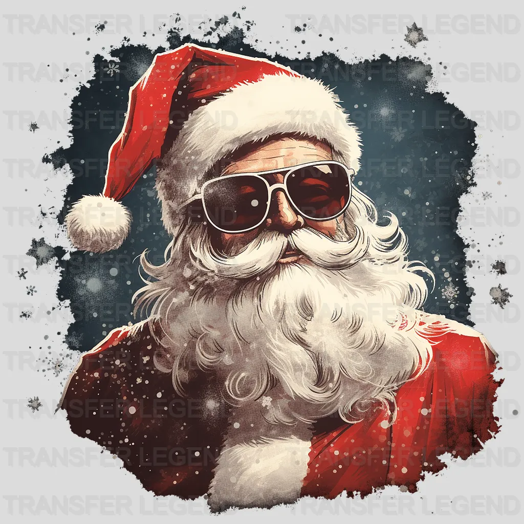 I Love You All Santa Claus Design - DTF Heat Transfer - transferlegend