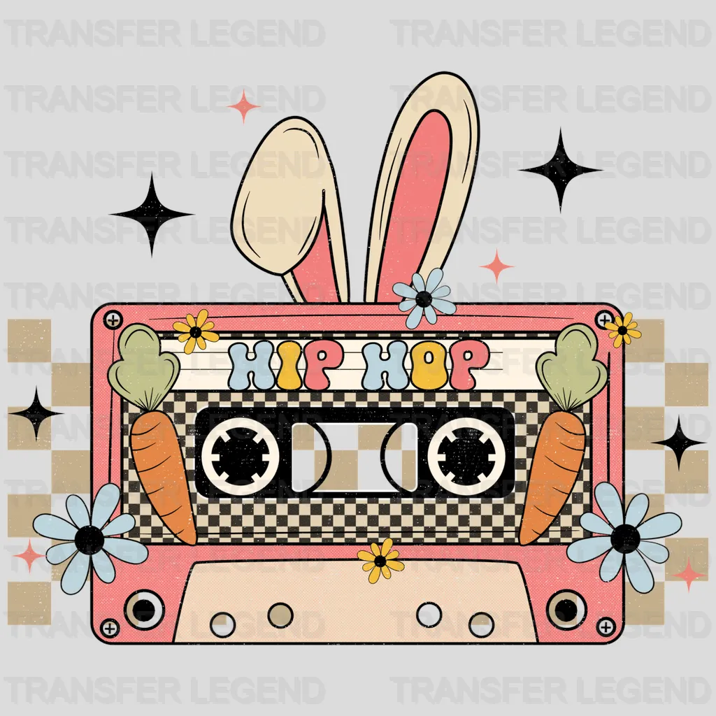 Bunny Ear Tape Easter Design - DTF heat transfer - transferlegend