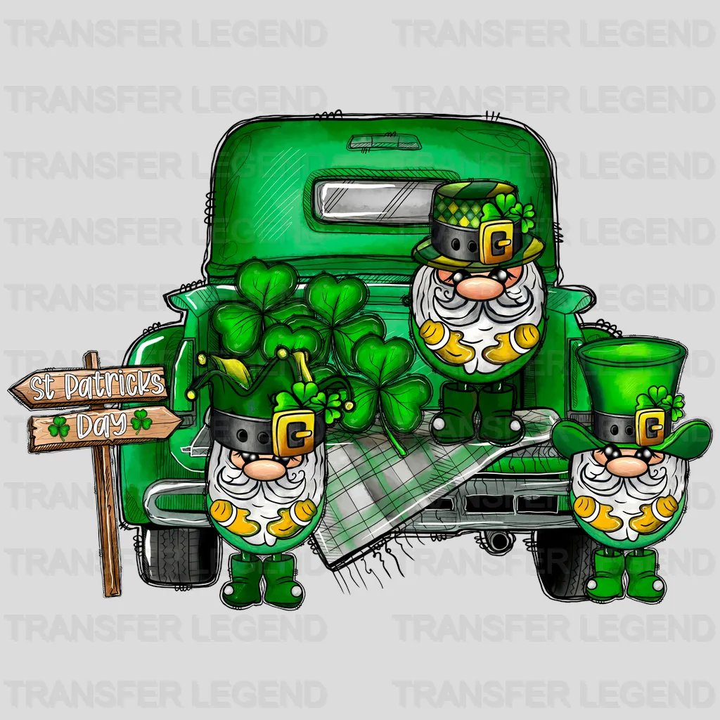 Gnomies St. Patrick's Day Design - DTF heat transfer - transferlegend