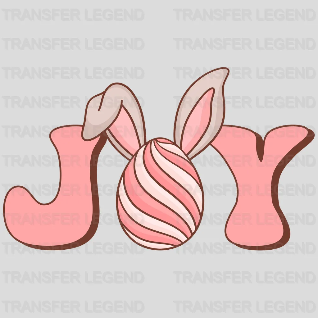 JOY Easter Design - DTF heat transfer - transferlegend