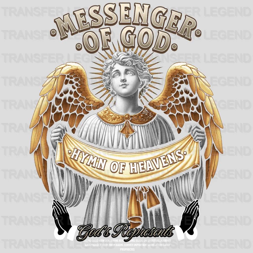 Messenger Of God Streetwear Design - DTF Heat Transfer - transferlegend