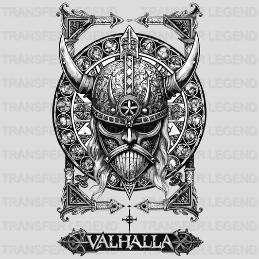 Valhalla Storm Shield Nordic Design - DTF Heat Transfer - transferlegend