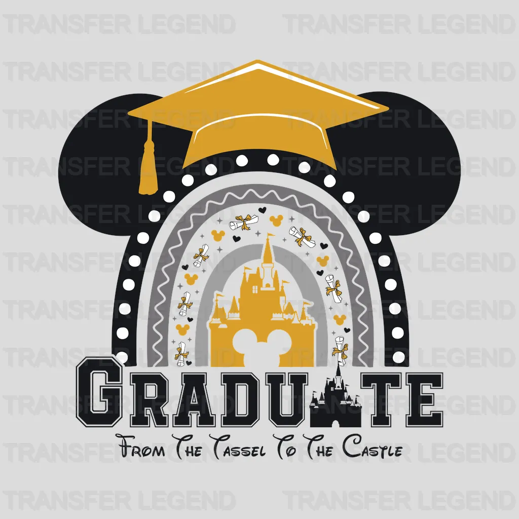 Castle Graduation Design - DTF Heat Transfers - transferlegend