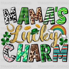 Mama's Lucky Charm St. Patrick's Day Design - DTF heat transfer - transferlegend