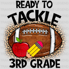 Ready To Tackle 3rd Grade - Back To School DTF Transfer - transferlegend