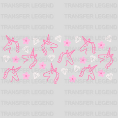 Unicorns UV DTF Transfer Cup Wrap UV DTF Sticker - transferlegend