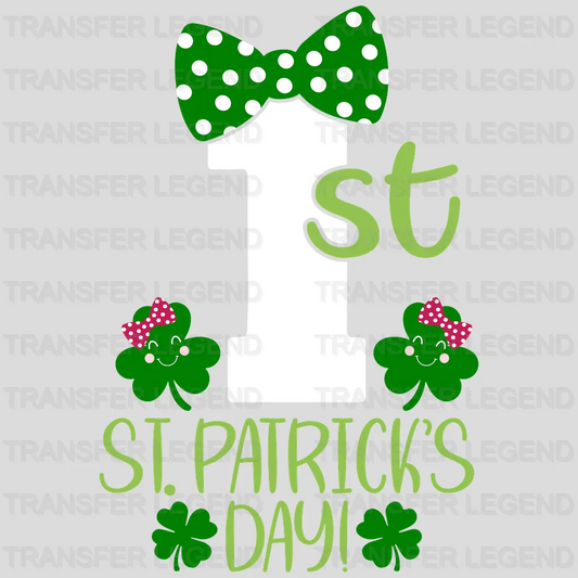 My 1st St. Patrick's Day Design - DTF heat transfer - transferlegend