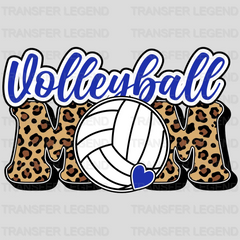 Volleyball Mom Leopard DTF Transfer - transferlegend