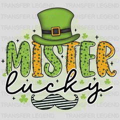 Mister Lucky St. Patrick's Day Design - DTF heat transfer - transferlegend