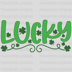 LUCKY St. Patrick's Day Design - DTF heat transfer - transferlegend