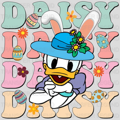 Easter Disney Daisy Stack Design - DTF heat transfer - transferlegend