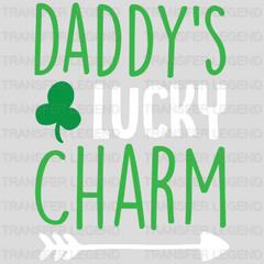 Daddy's Lucky Charm St. Patrick's Day Design - DTF heat transfer - transferlegend