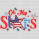 Oh My Stars  DTF Transfer - transferlegend