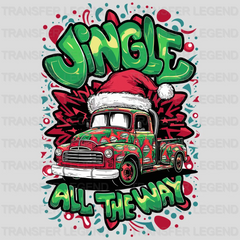 Jingle All The Way Christmas design - DTF Heat Transfer - transferlegend