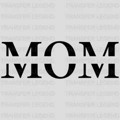 Mom Monogram- Mothers Day  - Funny Mom - Design - DTF heat transfer - transferlegend