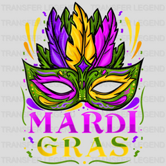 Mardi Gras Design- Mardi Gras DTF heat transfer - transferlegend