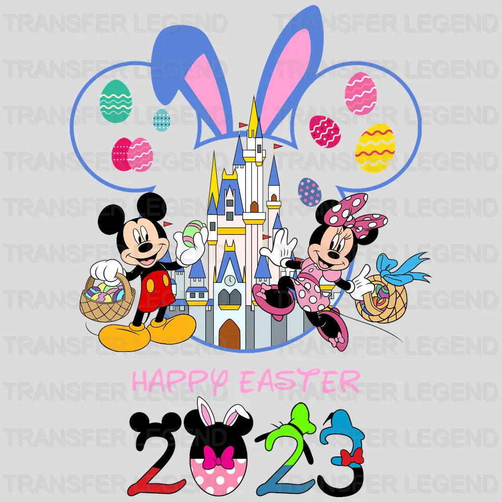 Disney Happy Easter 2023 Design- DTF heat transfer - transferlegend