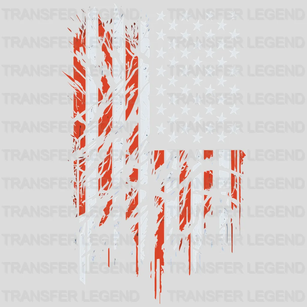 In Love USA Design - DTF Heat Transfers - transferlegend