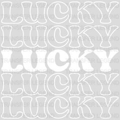 Lucky Lucky G&W St. Patrick's Day Design - DTF heat transfer - transferlegend