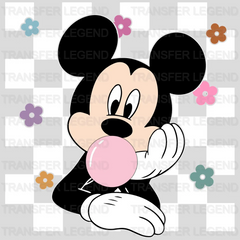 Easter Mickey Bubble Gum Design- DTF heat transfer - transferlegend