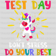 Test Day Do Your Best Test Day Design - DTF Heat Transfer - transferlegend