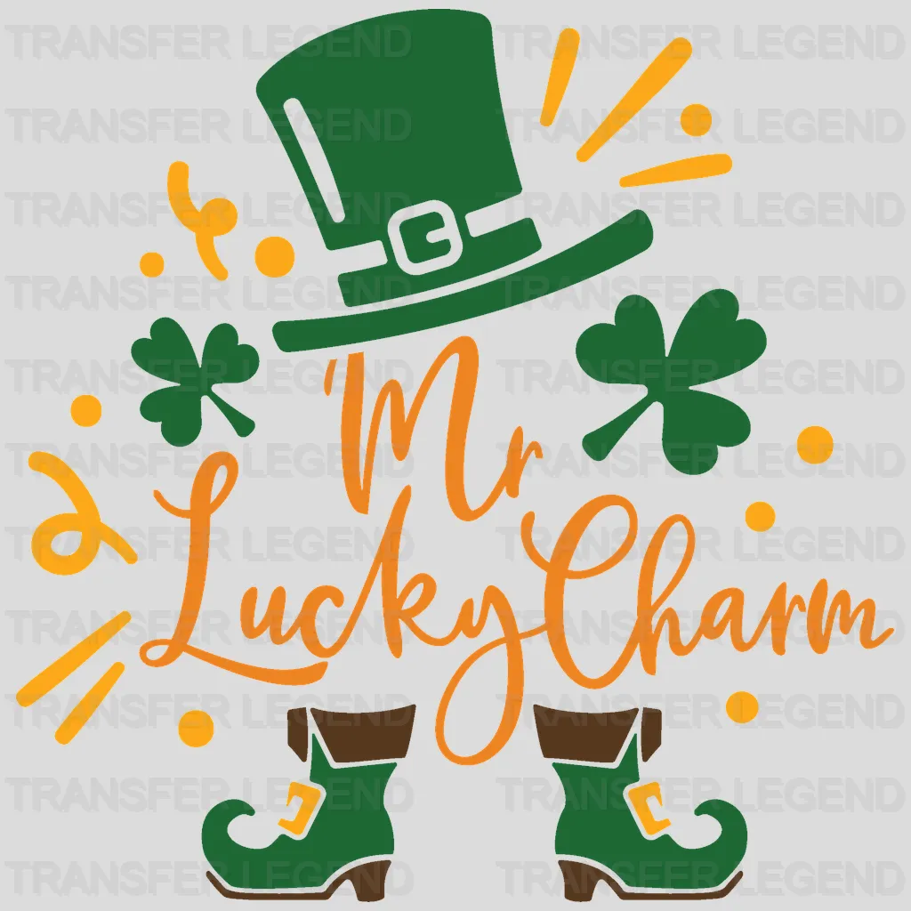 My Lucky Charm St. Patrick's Day Design - DTF heat transfer - transferlegend