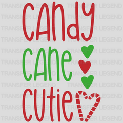 Candy Cane Cutie Christmas Design - DTF heat transfer - transferlegend