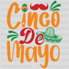 Cinco De Mayo - Cinco De Mayo DTF heat transfer - transferlegend