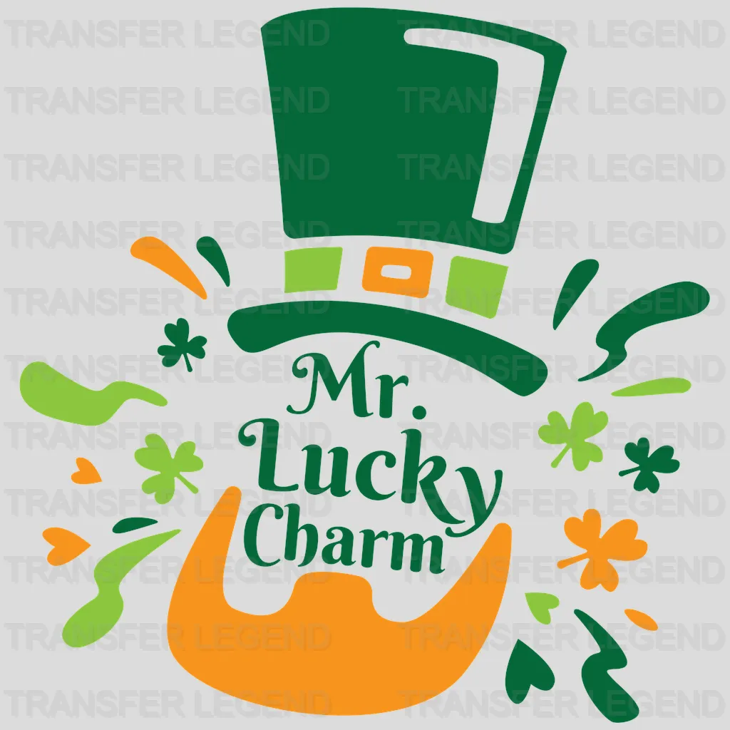 My Lucky Charm St. Patrick's Day Design - DTF heat transfer - transferlegend