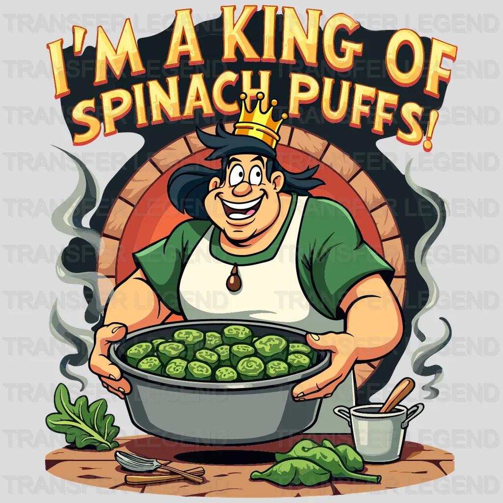 Spinacch Puffs Disney Designs - DTF Heat Transfers