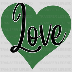 Love St. Patrick's Day Design - DTF heat transfer - transferlegend