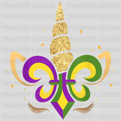 Mardi Gras Design- Mardi Gras DTF heat transfer - transferlegend