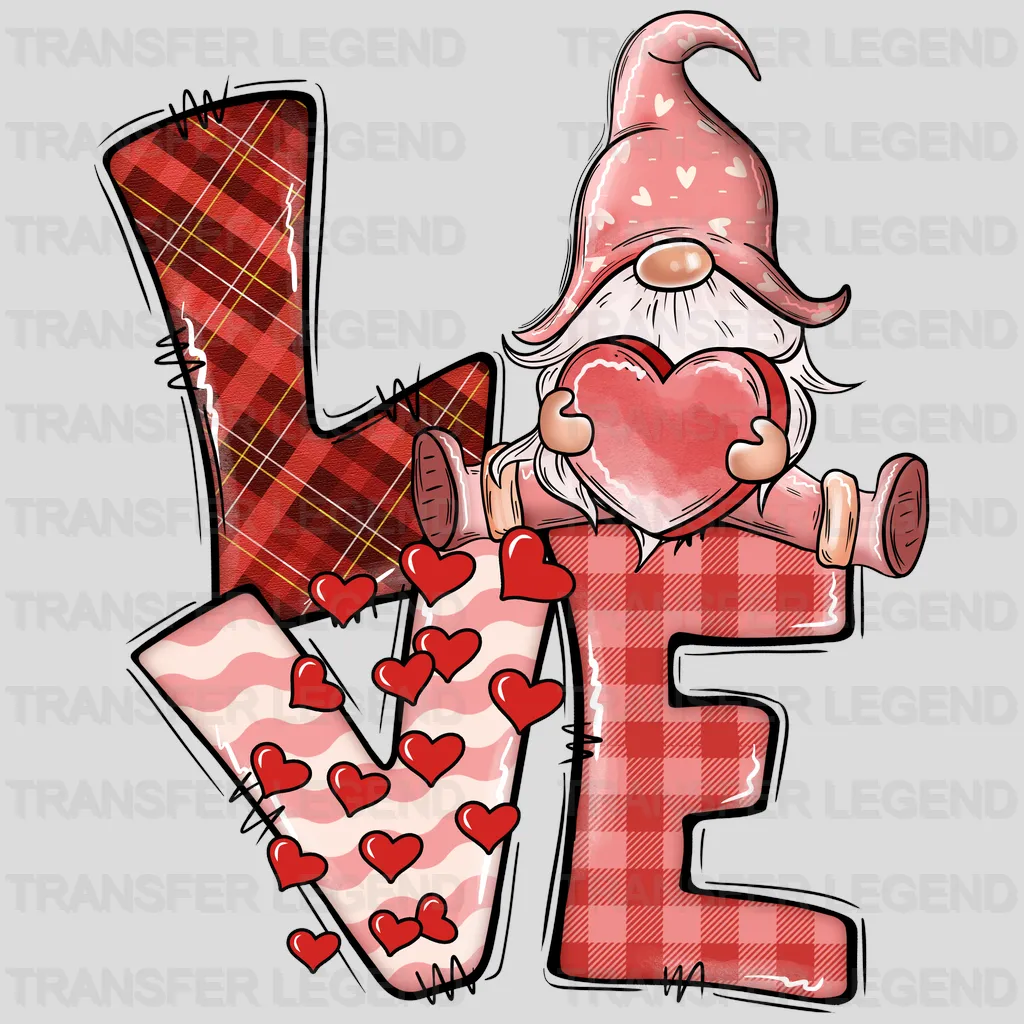 LOVE SO MUCH HEARTS - DTF heat transfer - transferlegend