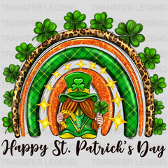 Gnomie Rainbow St. Patrick's Day Design - DTF heat transfer - transferlegend