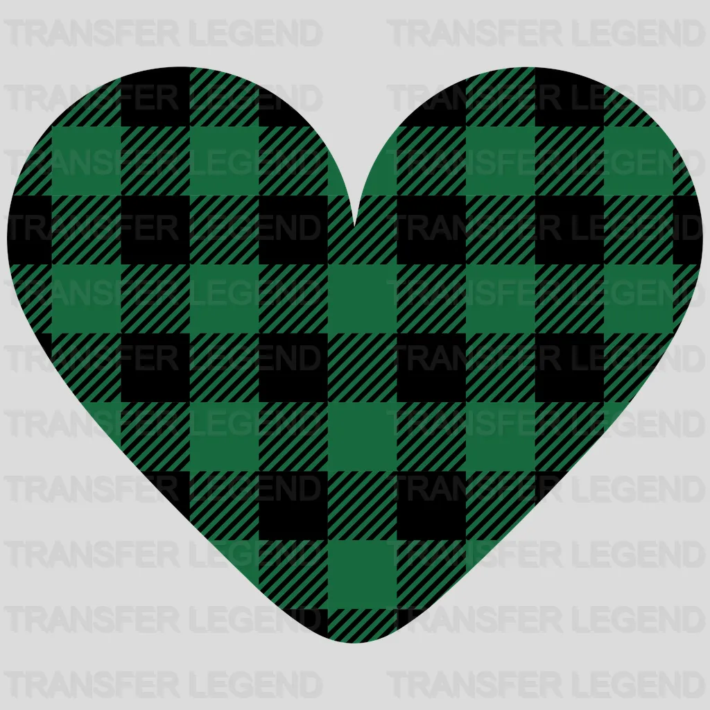 Heart St. Patrick's Day Design - DTF heat transfer - transferlegend