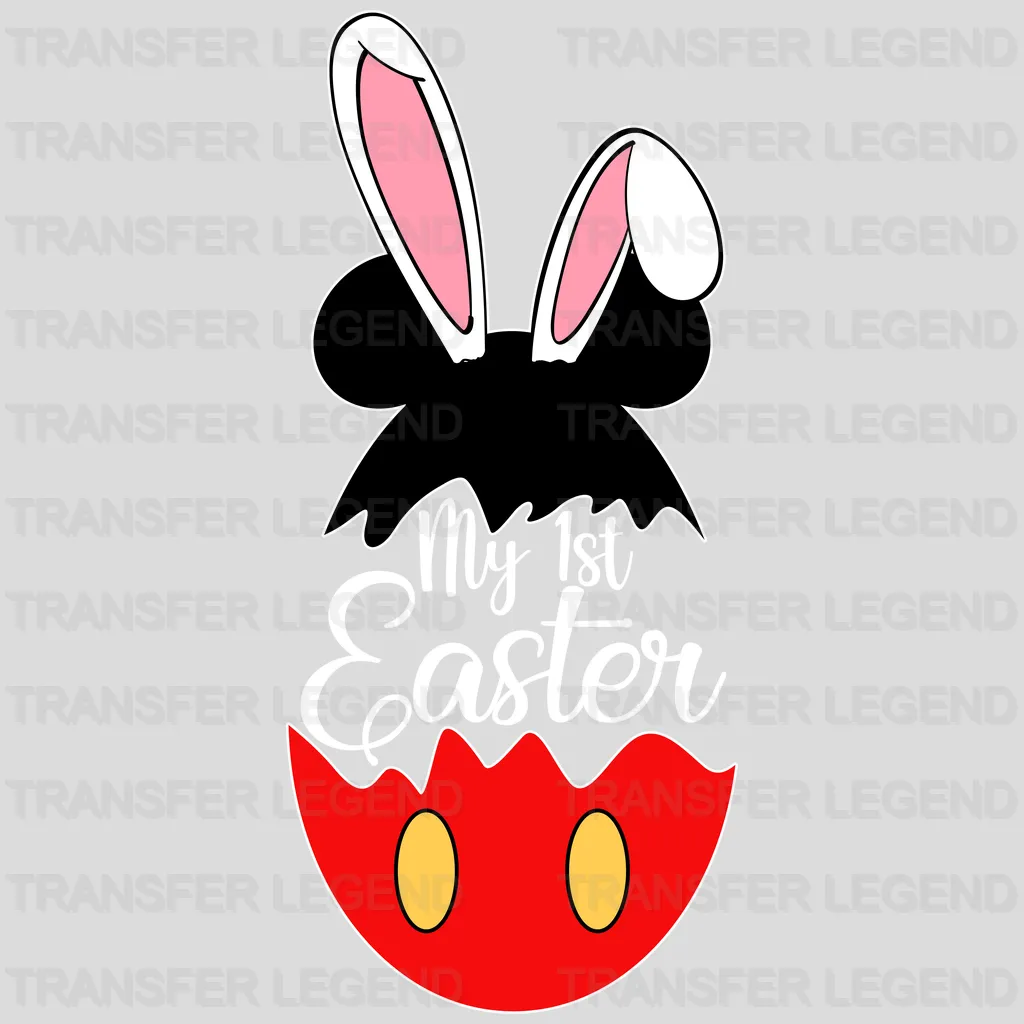 My First Easter Mickey Design - DTF heat transfer - transferlegend