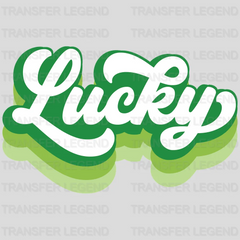 St. Patrick's Day Lucky Design - DTF heat transfer - transferlegend