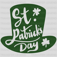 Green Hat St. Patrick's Day Design - DTF heat transfer - transferlegend