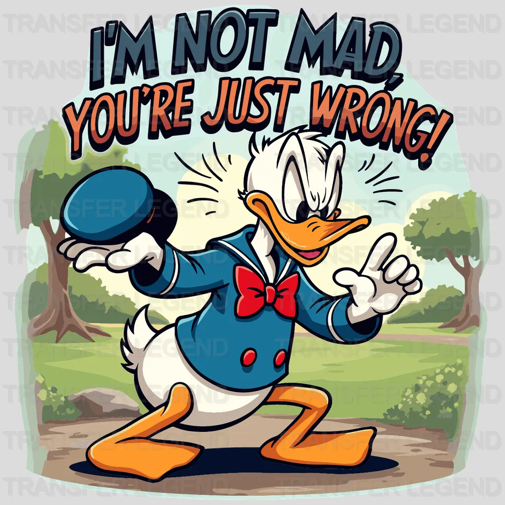 I'M Not Mad Disney Designs - DTF Heat Transfers