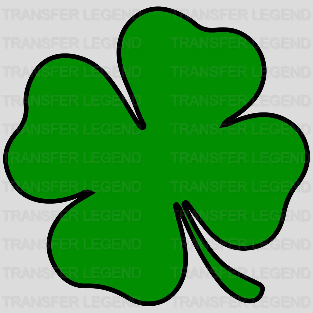 Clover St. Patrick's Day Design - DTF heat transfer - transferlegend