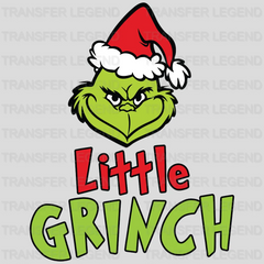 Mama Papa Little Family Grinch Design, Christmas Design, Dtf Heat Transfer - transferlegend