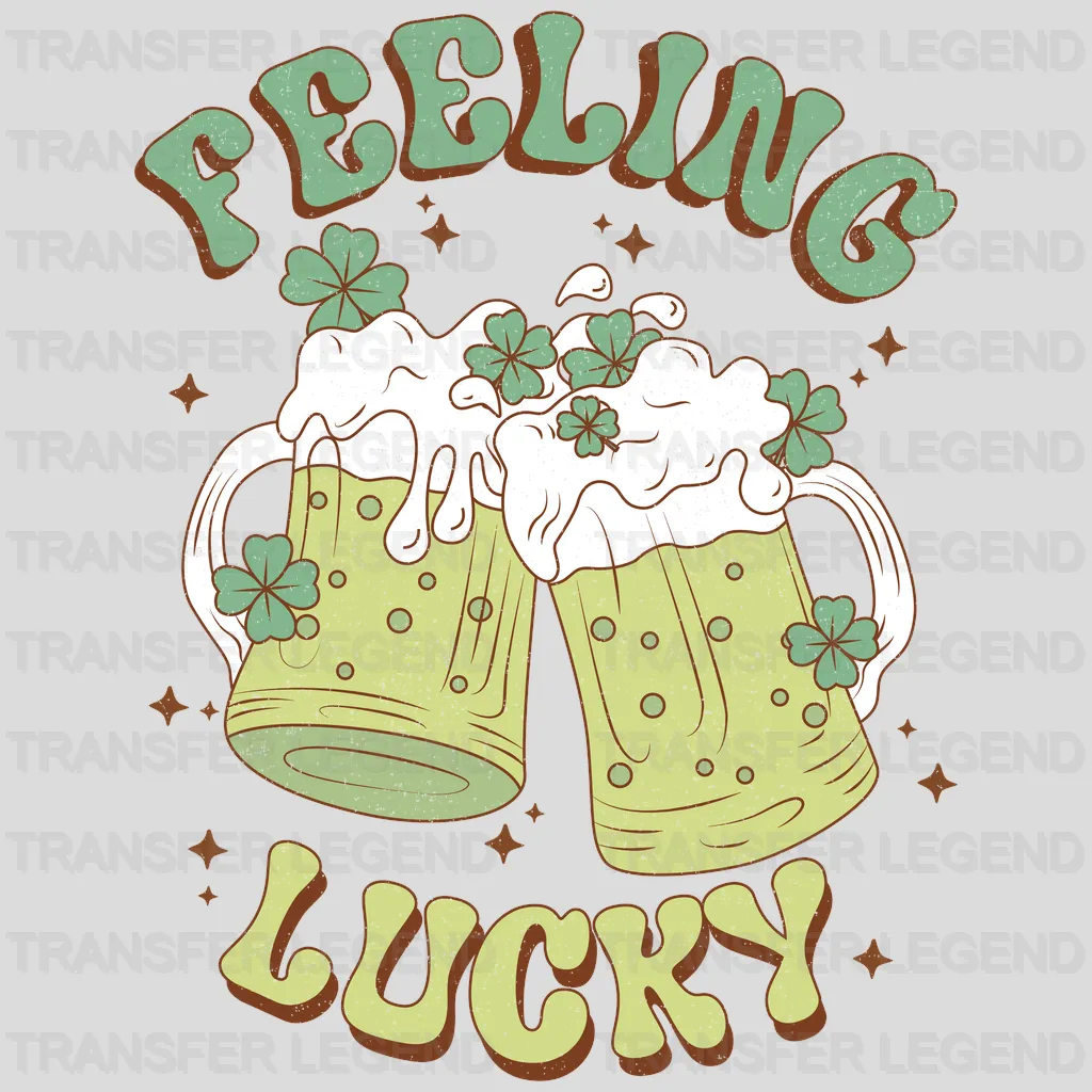 Feeling Lucky St. Patrick's Day Design - DTF heat transfer - transferlegend