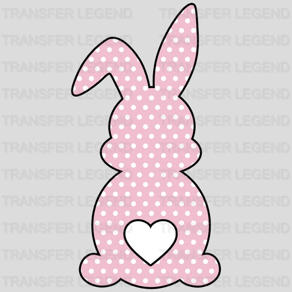 Bunny Easter Design - DTF heat transfer - transferlegend